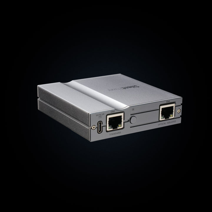 SilentPower LAN iPurifier Pro - Ethernet Filter with Optical Isolation - SilentPower