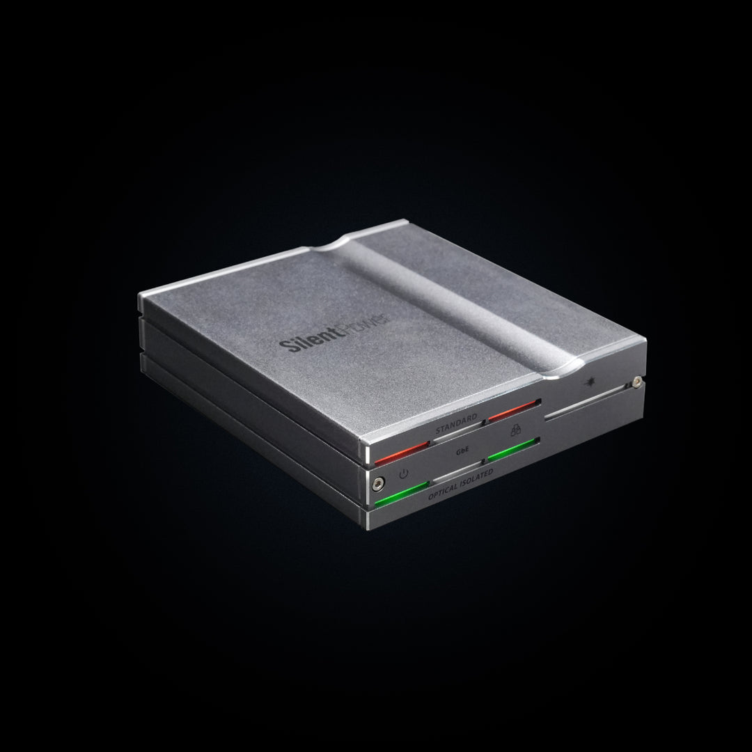 SilentPower LAN iPurifier Pro - Ethernet Filter with Optical Isolation - SilentPower