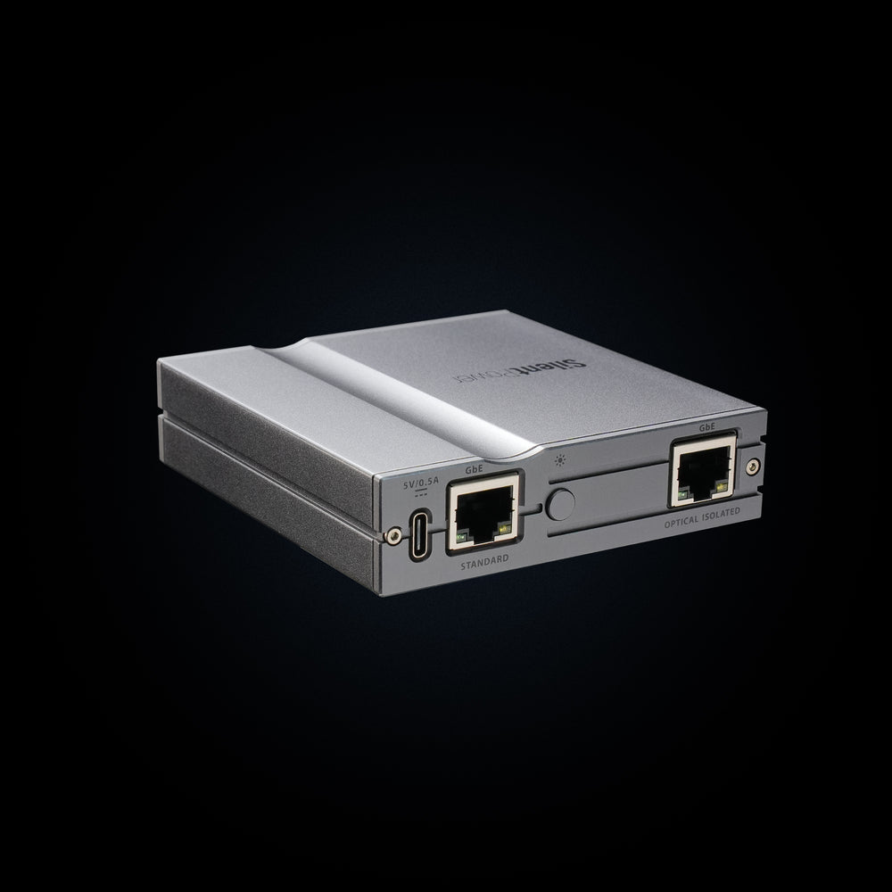 SilentPower LAN iPurifier Pro - Ethernet Filter with Optical Isolation - SilentPower