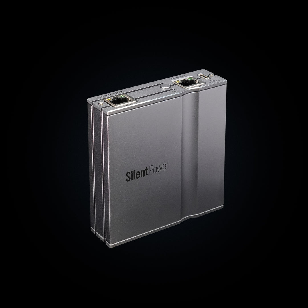 SilentPower LAN iPurifier Pro - Ethernet Filter with Optical Isolation - SilentPower