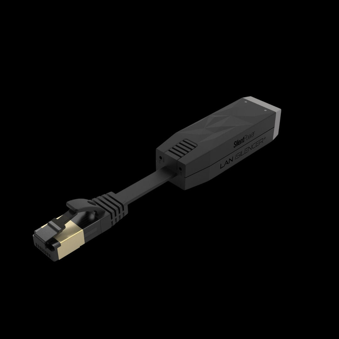 SilentPower LAN iSilencer+ – kompakter LAN-Netzwerkfilter mit galvanischer Trennung